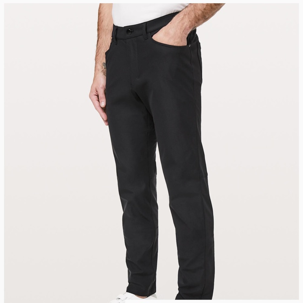 Men’s Lululemon ABC Pants size 38 black